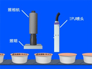 噴碼機工作視頻